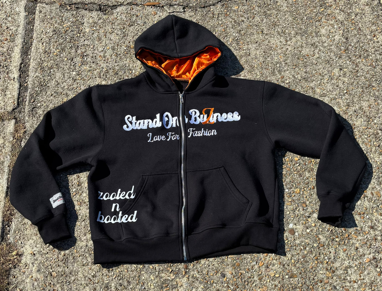 Zooted N Booted Hoodies (Black)